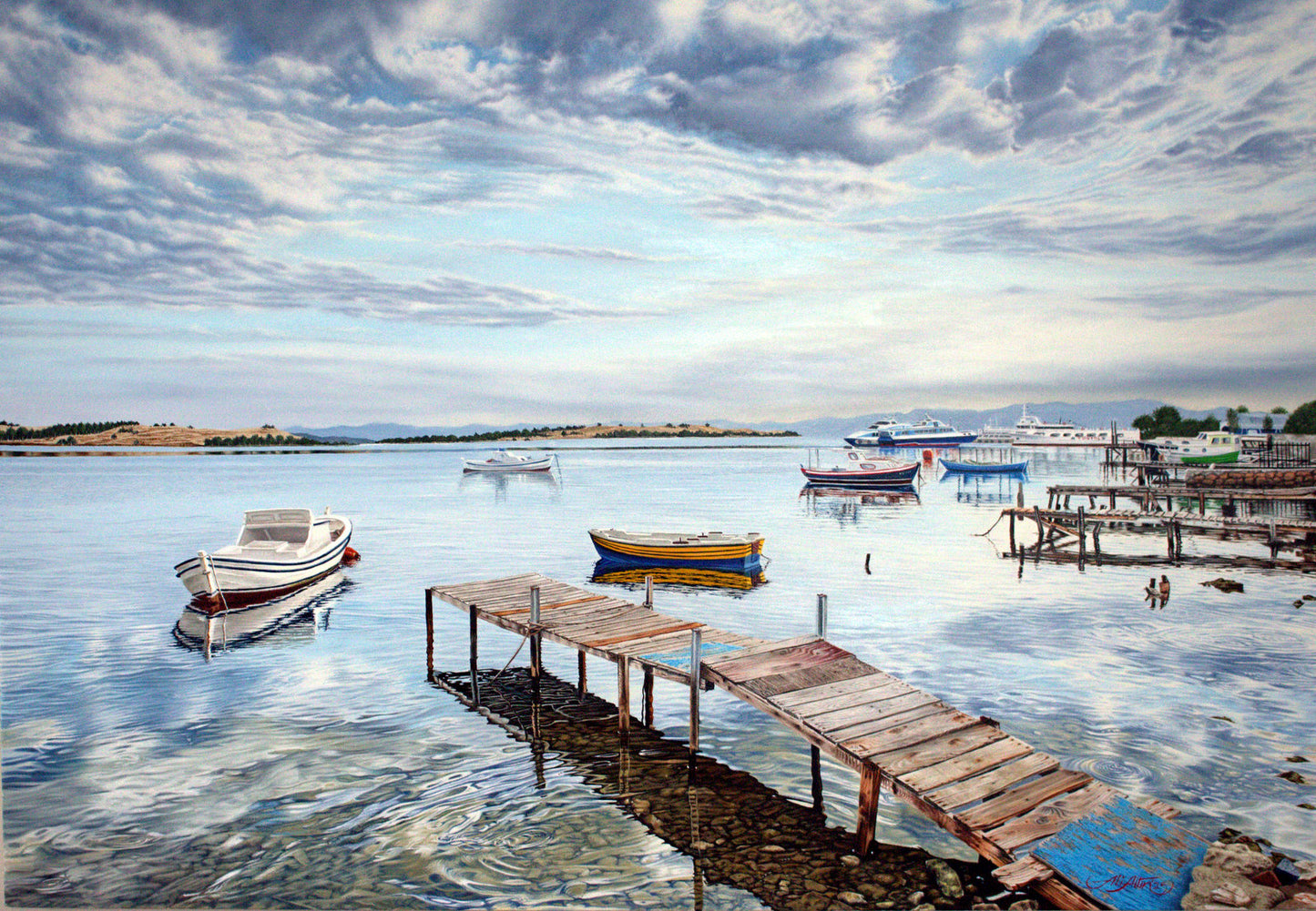 Ayvalık'ta Sabah