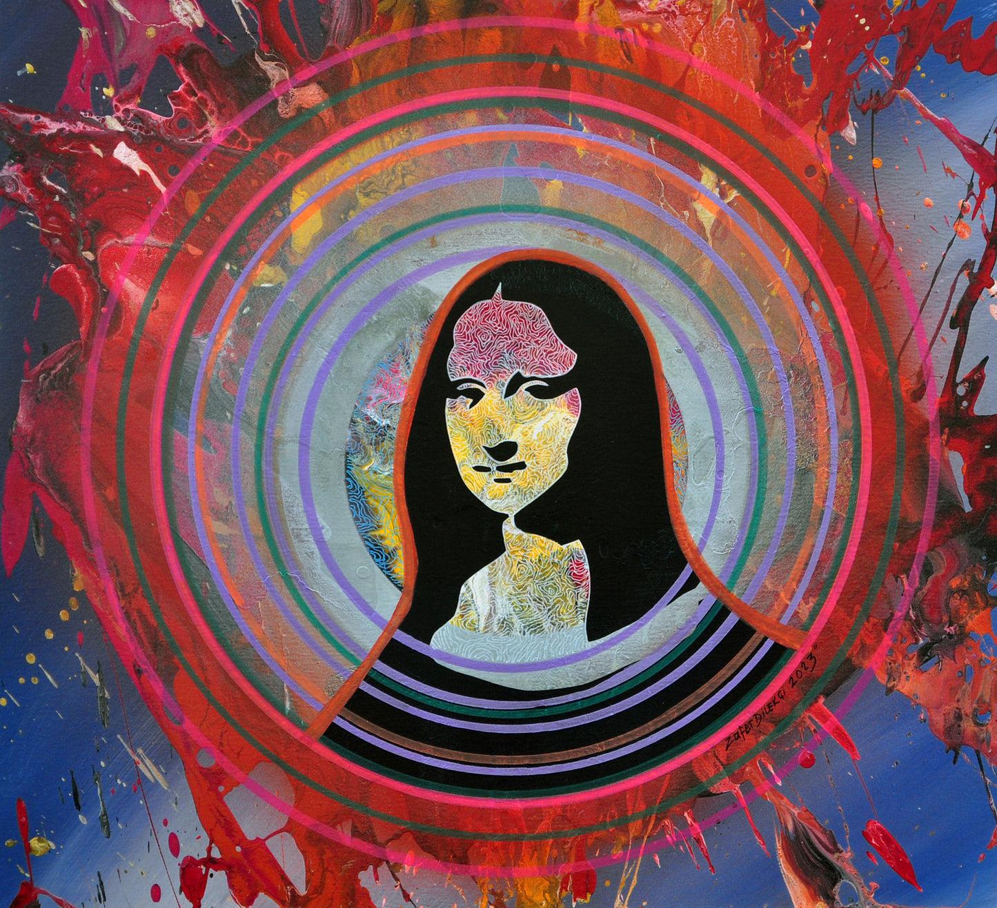 Pop Art Serisi - Mona Lisa