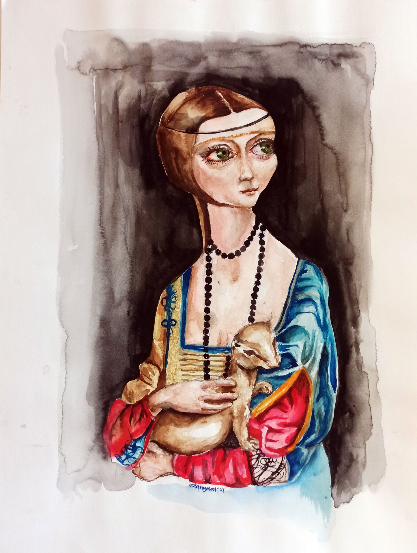 Lady with an Ermine
