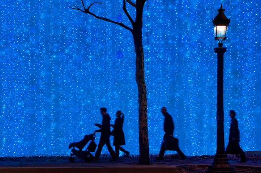 Champs Elysees Bleu