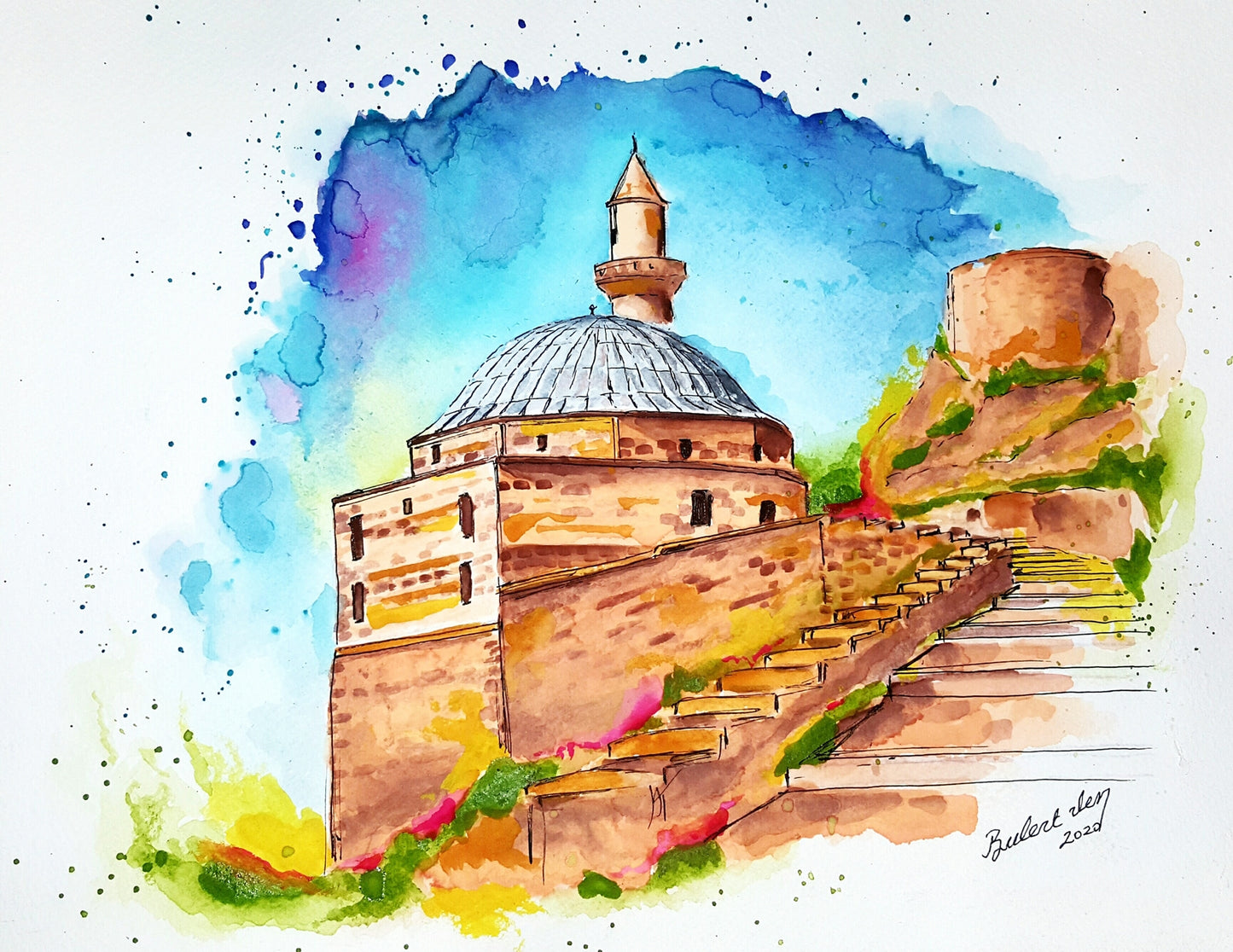 Kayalıklardaki Çiçek