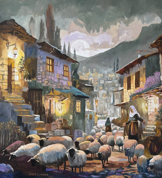 Ay Işığında Sokak II