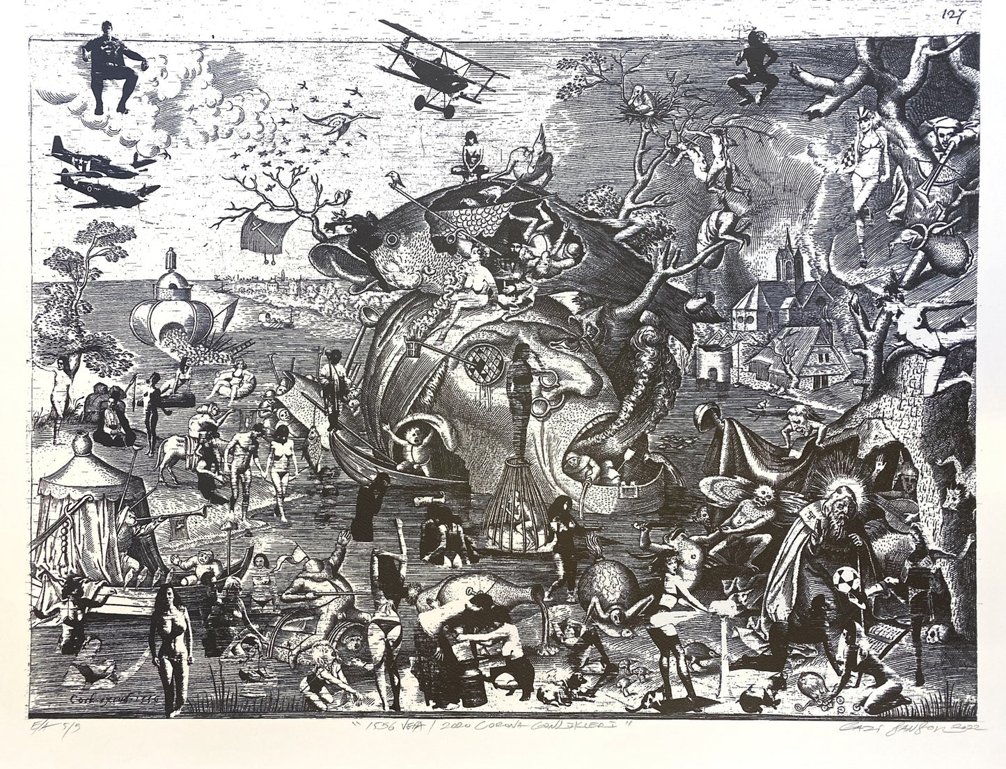 1558 Brughel II, Corona Günlükleri 2022