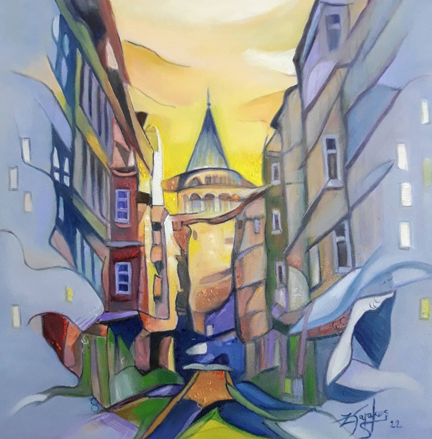 Galata'ya Bakış