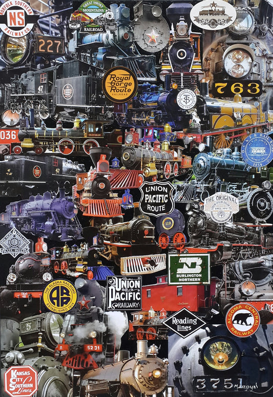 Old-Time Locomotives