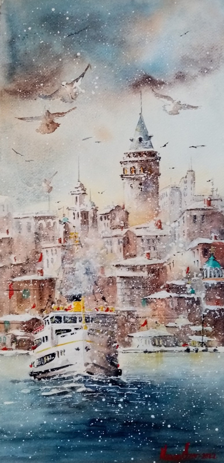 Karda Galata Kulesi