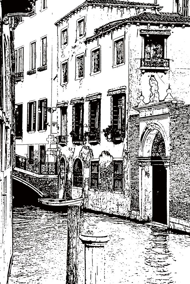 Canal in Venice Zaccaria