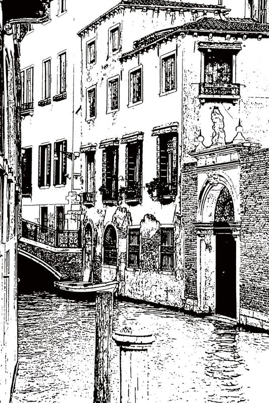 Canal in Venice Zaccaria
