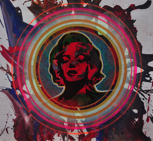 Pop Art Serisi - Marilyn Monroe
