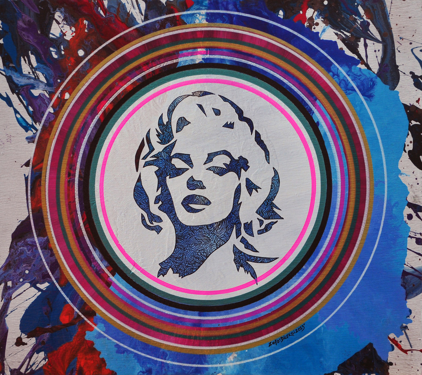 Pop Art Serisi - Marilyn Monroe
