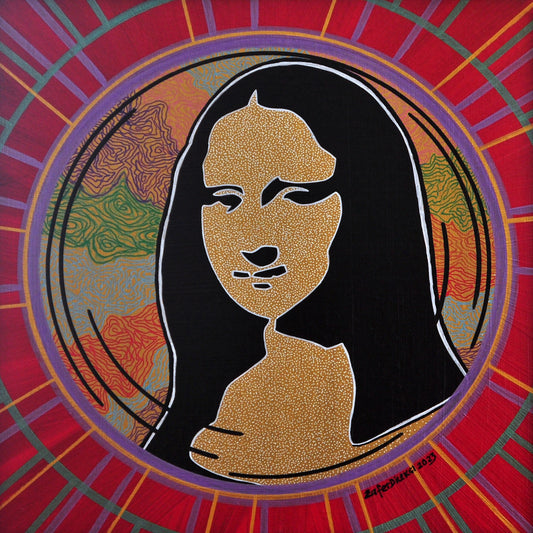 Pop Art Serisi -  Mona Lisa