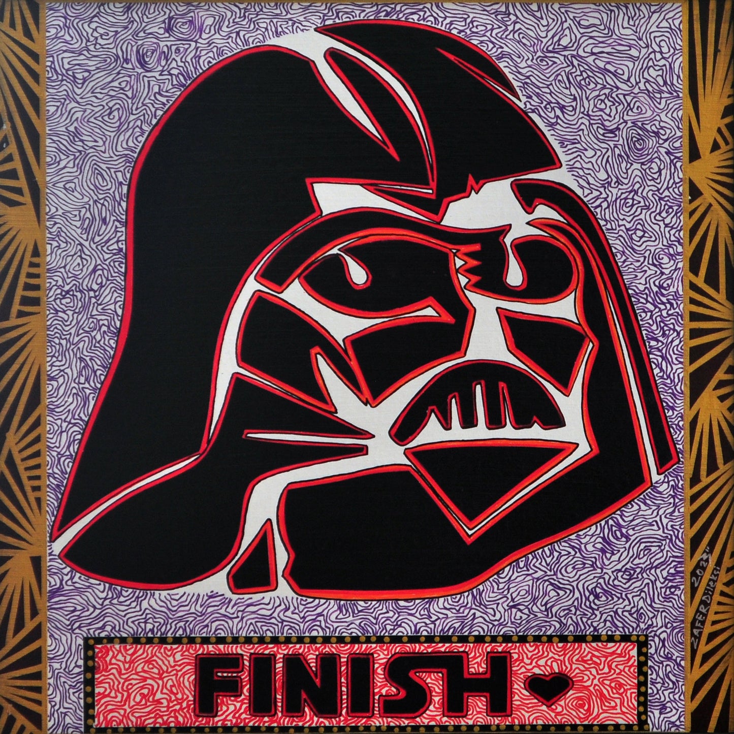 Pop Art Serisi -  Darth Vader