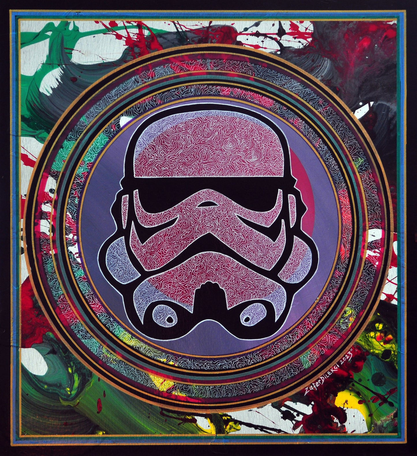 Pop Art Serisi - Darth Vader
