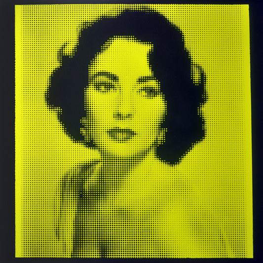 Pop Art Serisi - Elizabeth Taylor