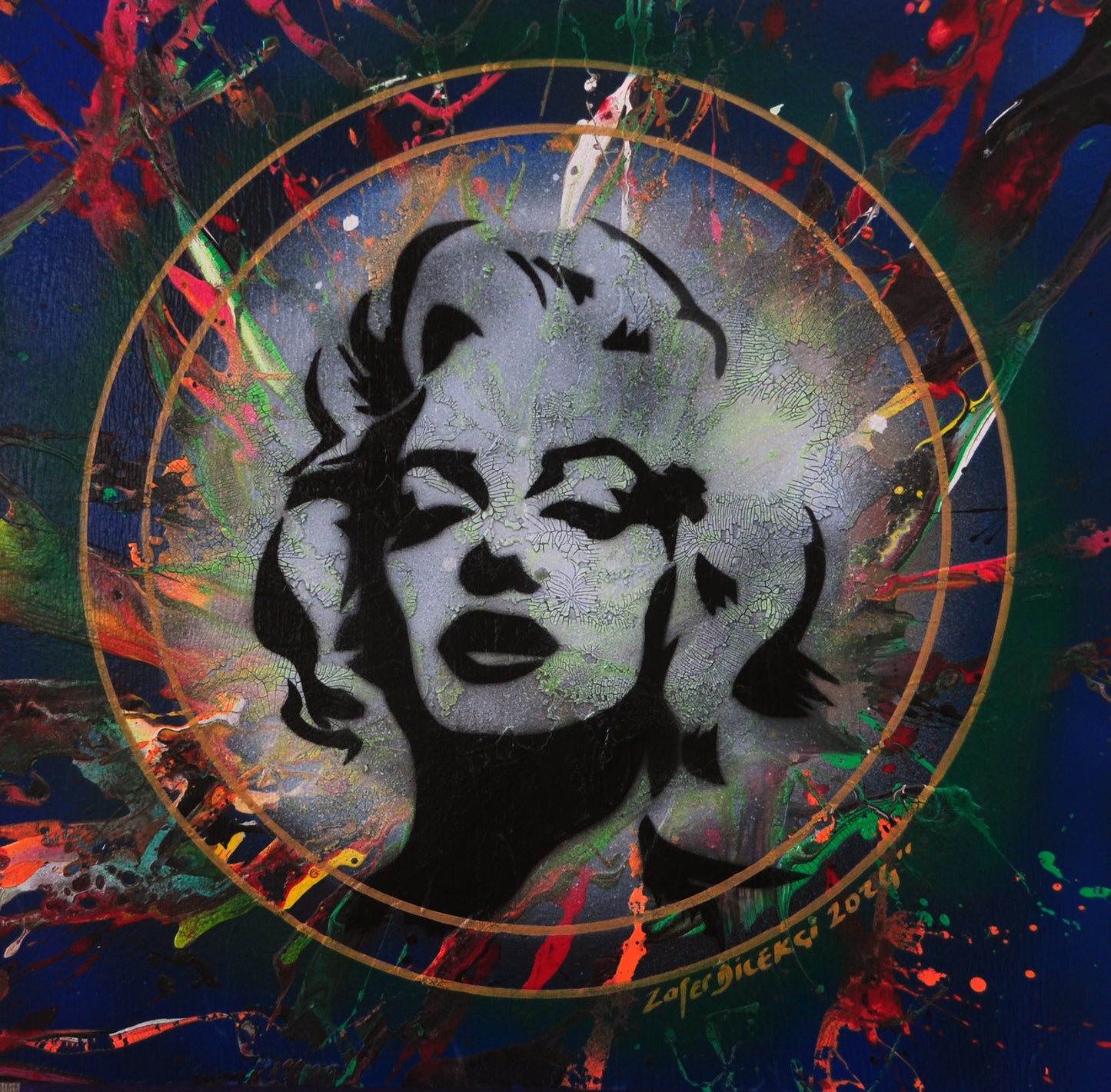 Pop Art Serisi -  Marilyn Monroe