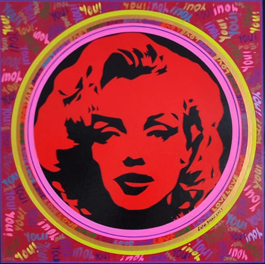 Pop Art Serisi - Marilyn Monroe