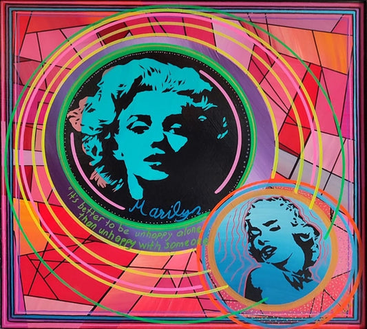 Pop Art Serisi - Marilyn Monroe