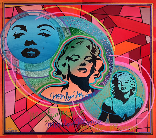 Pop Art Serisi - Marilyn Monroe