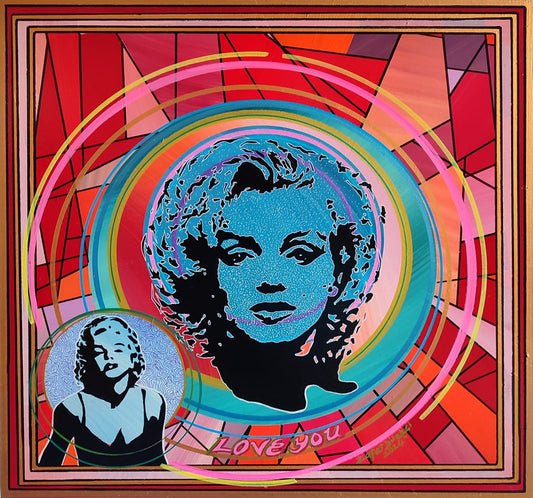 Pop Art Serisi - Marilyn Monroe