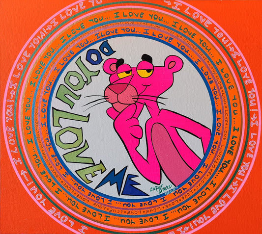 Pop Art Serisi -Pembe Panther