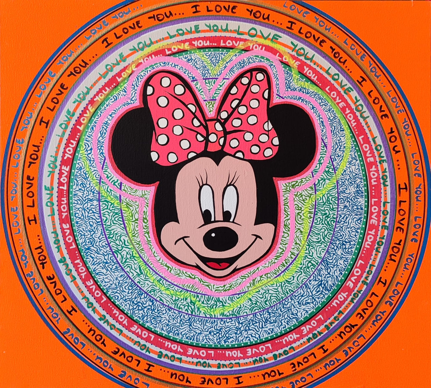 Pop Art Serisi - Minnie