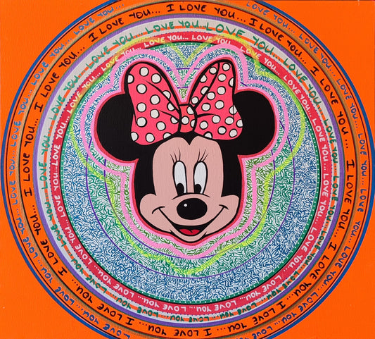 Pop Art Serisi - Minnie