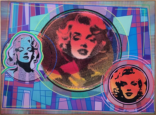 Pop Art Serisi - Marilyn Monroe