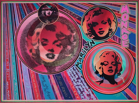 Pop Art Serisi - Marilyn Monroe