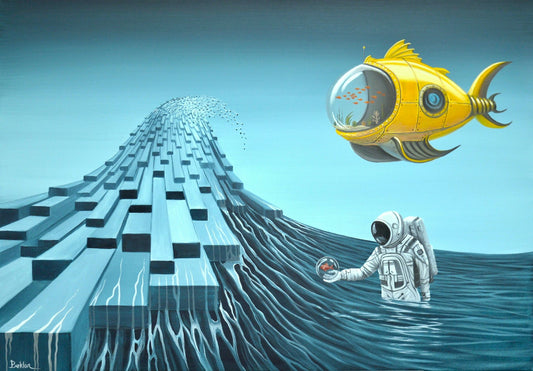 Balık Eken Astronot